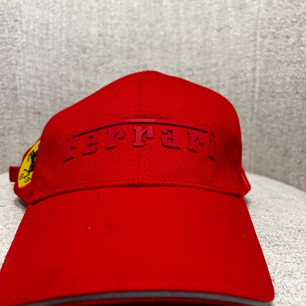 Vibrant Ferrari Red Hat